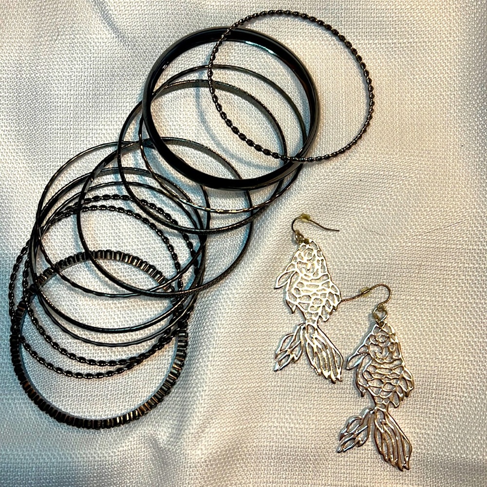 Fish and bangles
